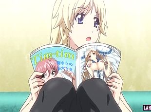 Blondine, Anime, Hentai, 3d